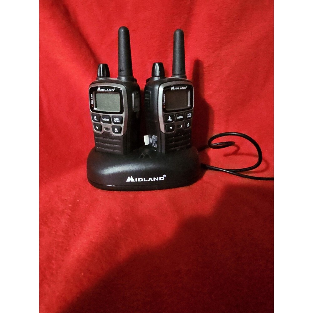 Midland X-Talker Black Walkie Talkies Model 18CVP16